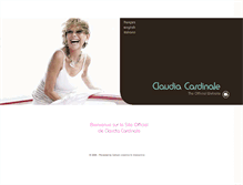 Tablet Screenshot of official-claudiacardinale.com
